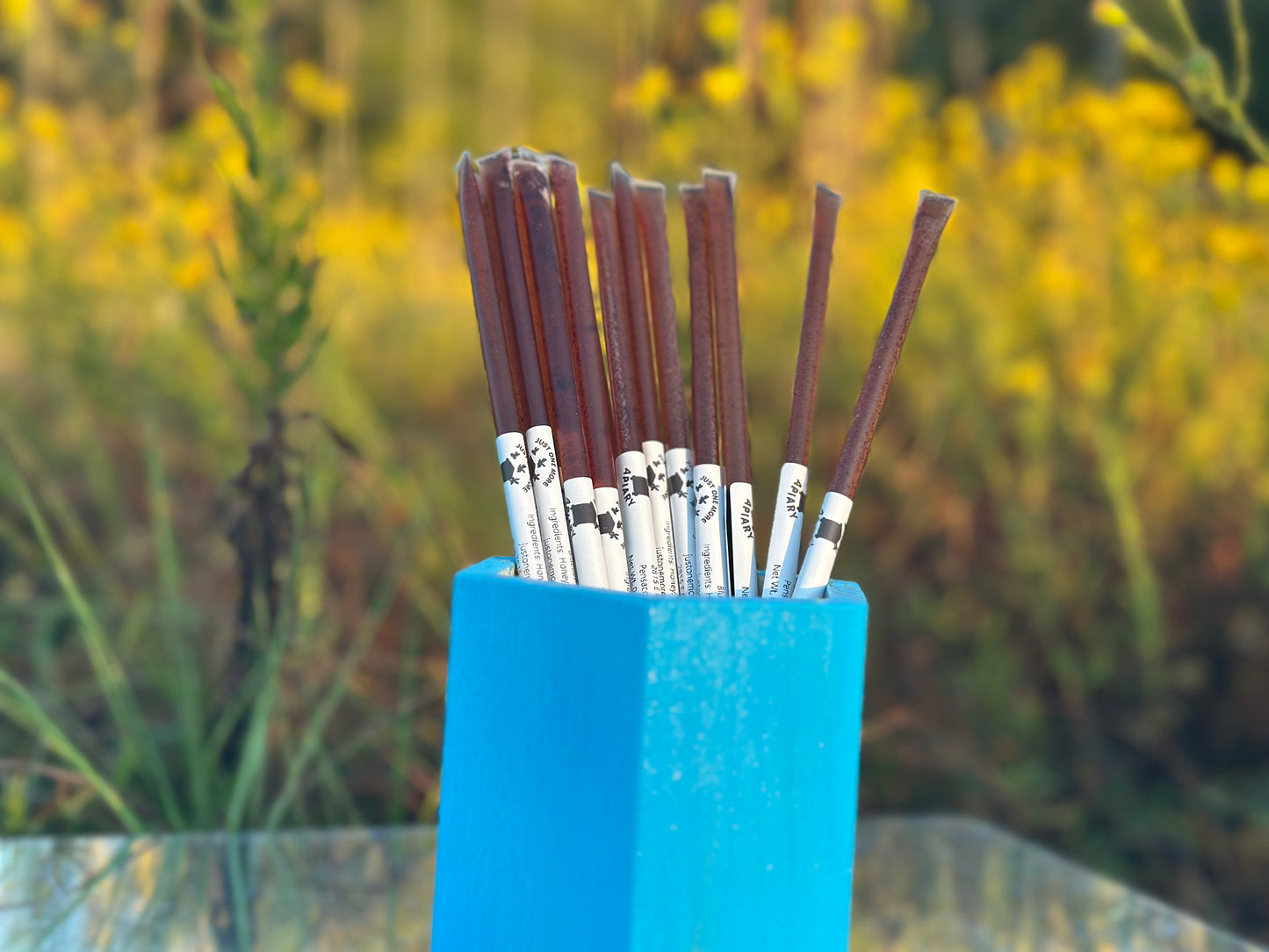 Blueberry Honey Straw